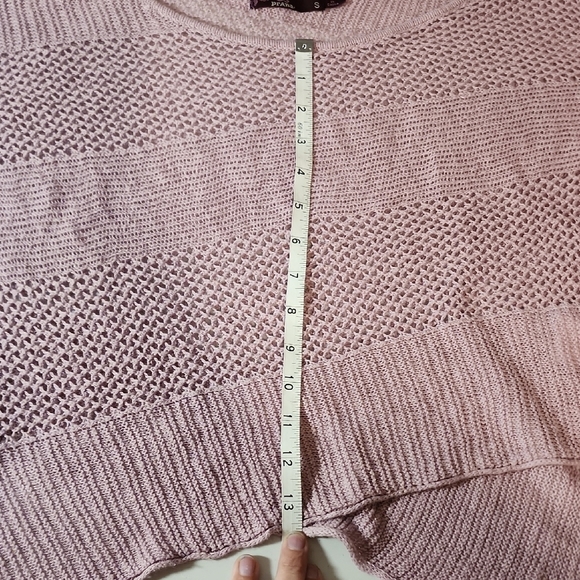 Prana Mauve Scoop Neck Sweater - Picture 7 of 8